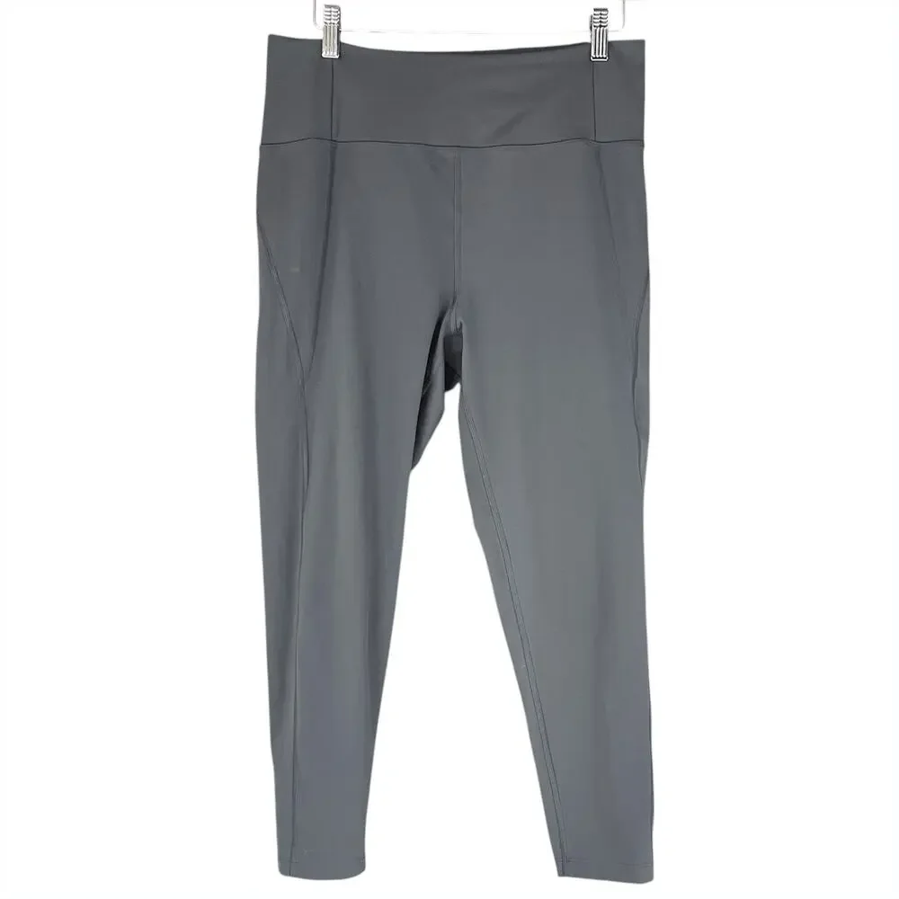 GIRLFRIEND COLLECTIVE Compressive High-Rise Capri Cropped Leggings Gray Size XL